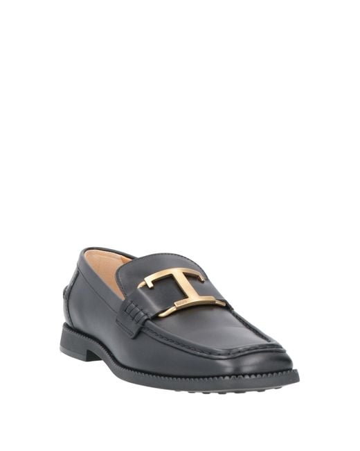 Tod's Gray Mokassin