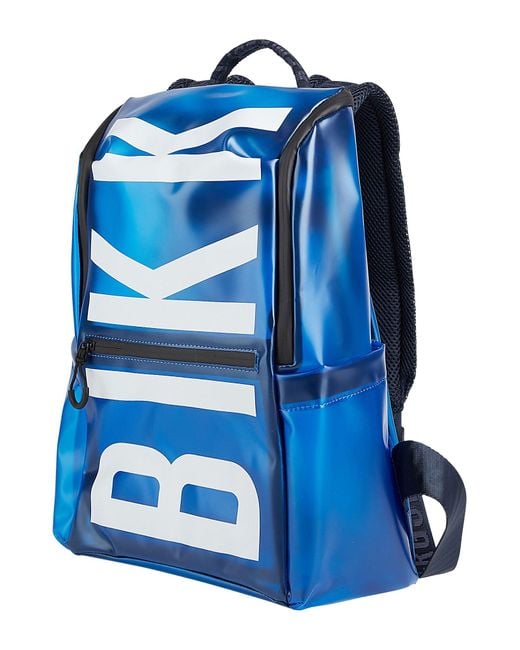 Bikkembergs Blue Backpack Pvc for men