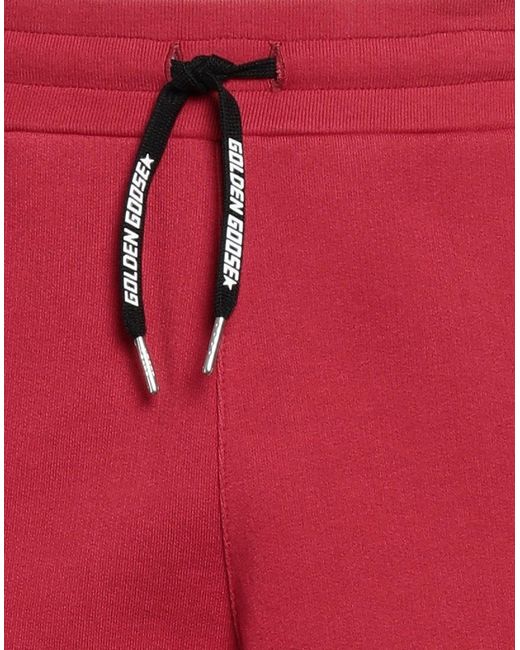 Golden Goose Deluxe Brand Red Pants for men