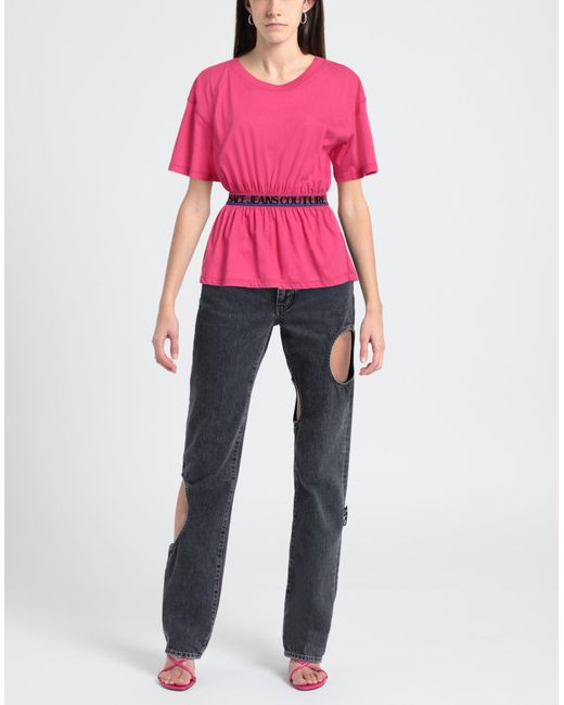 Versace Pink T-Shirt Cotton