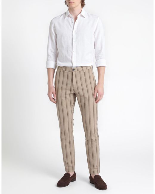 Mason's Natural Pants Cotton, Elastane for men