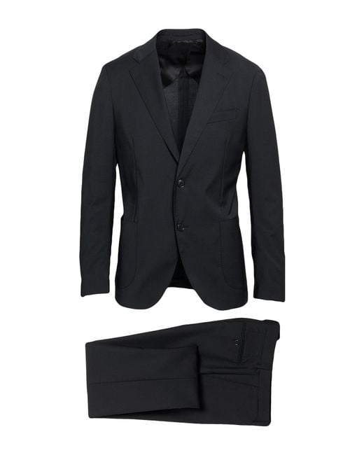 Lardini Blue Suit Wool for men