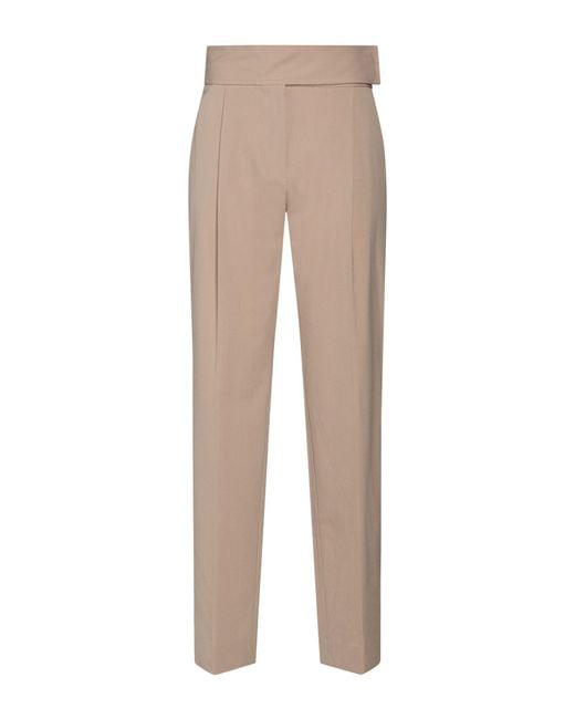 Antonelli Natural Pants Polyester, Wool, Elastane