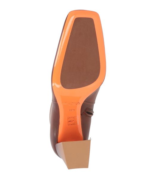 Santoni Brown Ankle Boots