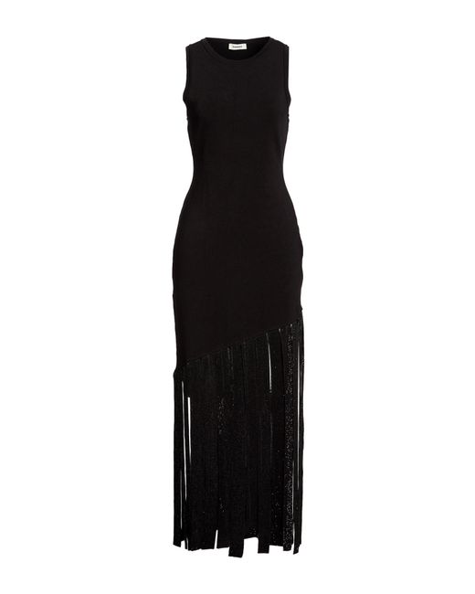 Sandro Black Maxi Dress