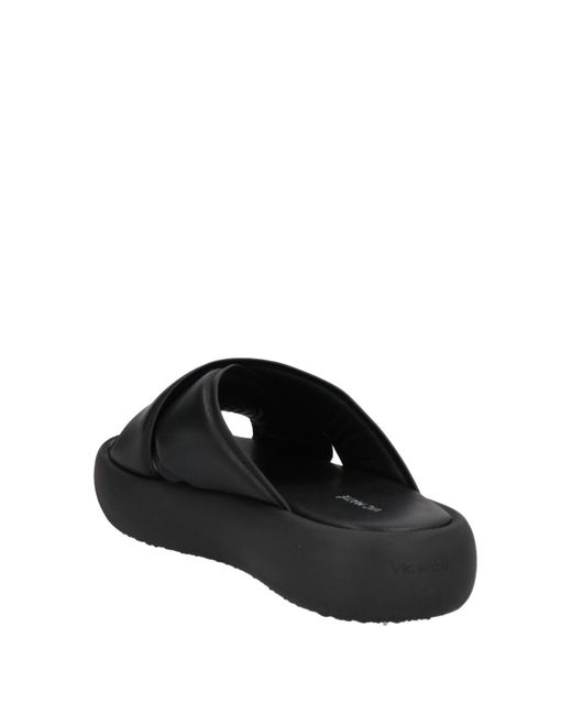 Vic Matié Black Sandals for men