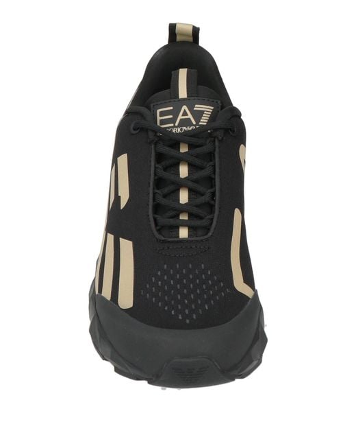 EA7 Black Trainers