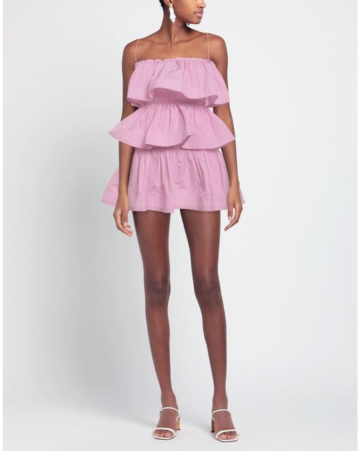 Nenette Pink Mini Dress