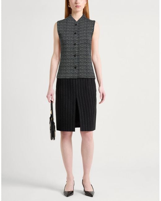 Siyu Black Strickjacke