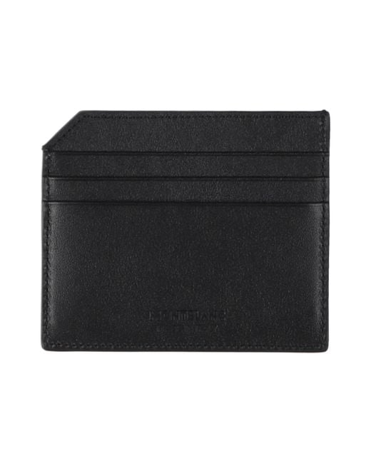 Montblanc Black Document Holder Cowhide