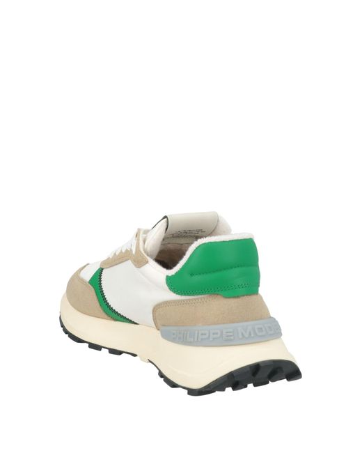 Philippe Model Green Trainers for men