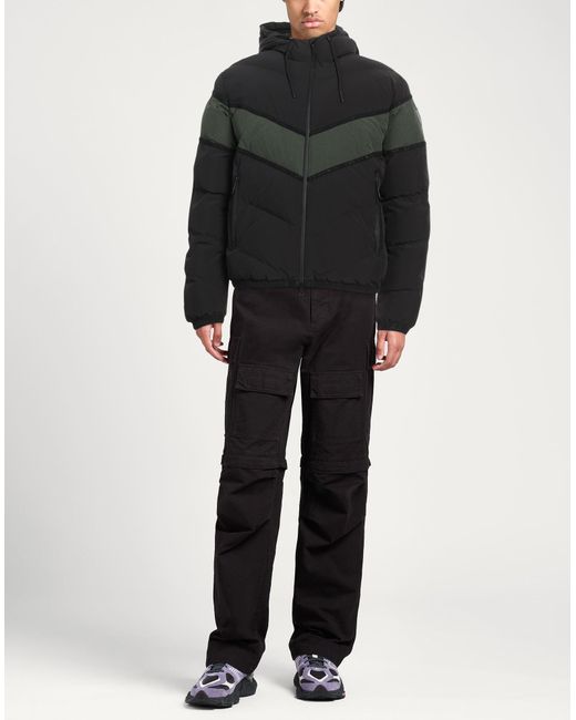 EA7 Black Puffer for men