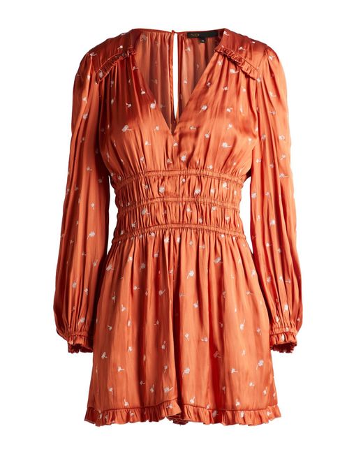 Maje Orange Jumpsuit