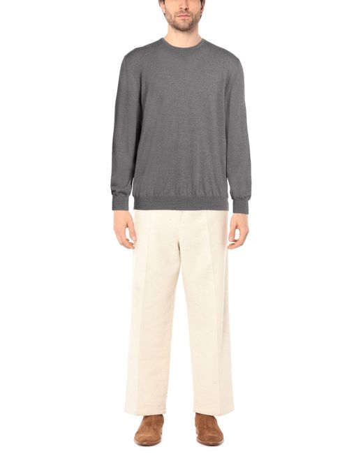 Gran Sasso Gray Sweater for men