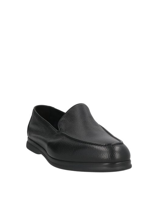 Doucal's Black Loafer for men