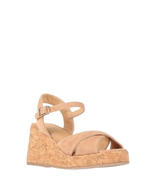 Castaner Natural Sand Mules & Clogs Leather