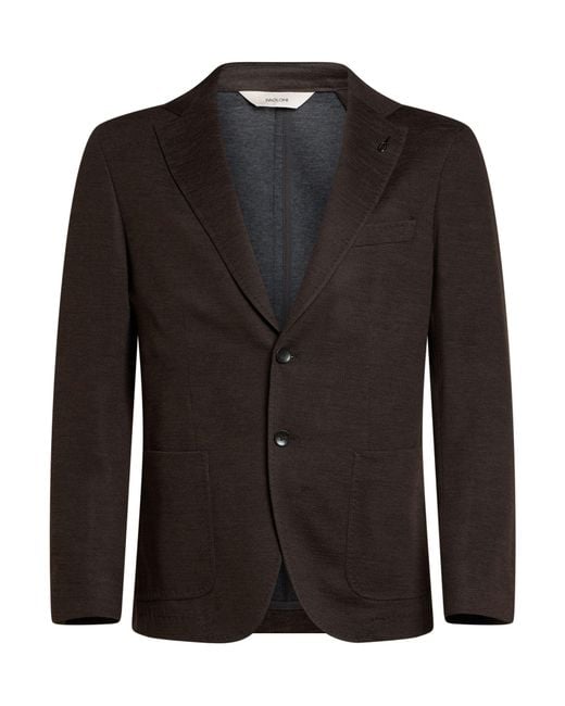 Paoloni Black Blazer for men