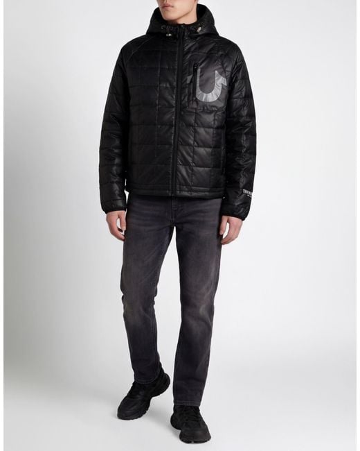 True Religion Black Puffers for men