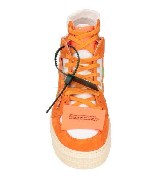 Off-White c/o Virgil Abloh Sneakers in Orange für Herren