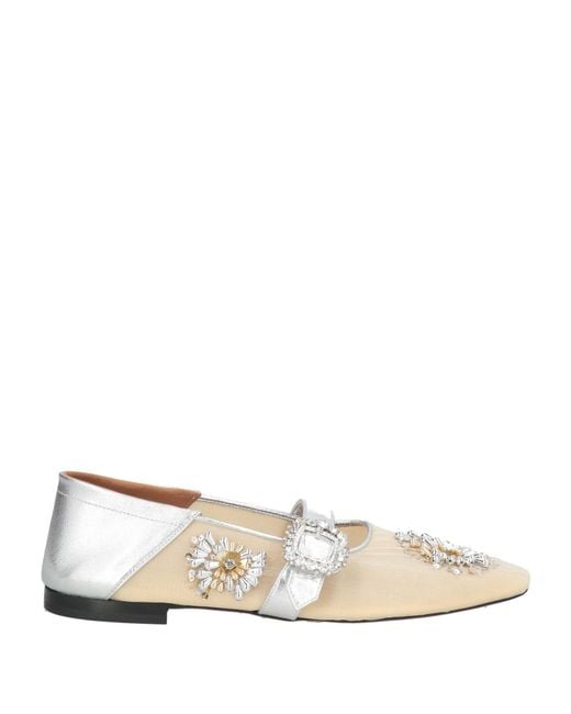 Wales Bonner Natural Ballet Flats