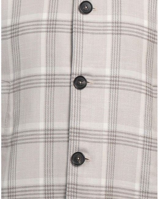 Isaia Gray Jacket for men