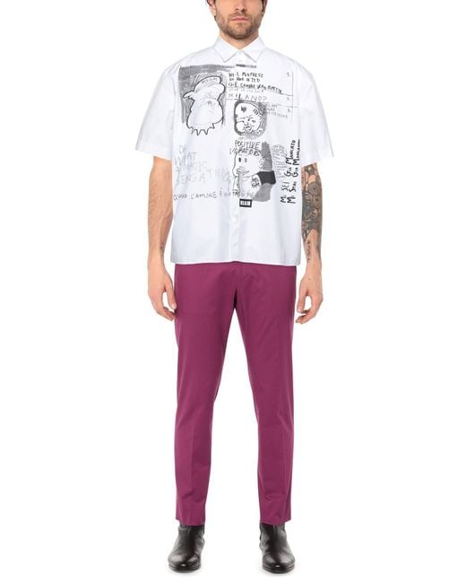 MSGM Hemd in White für Herren