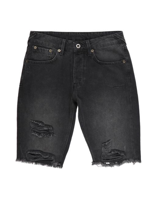 Pepe Jeans Gray Denim Shorts for men