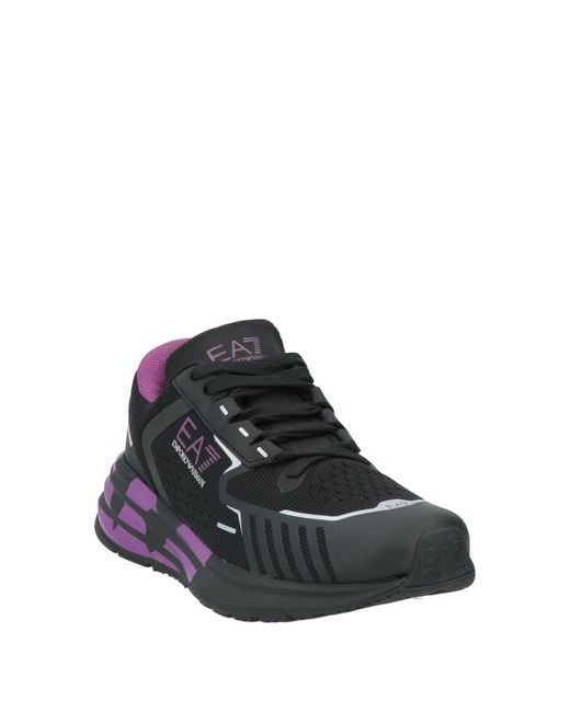 EA7 Black Trainers