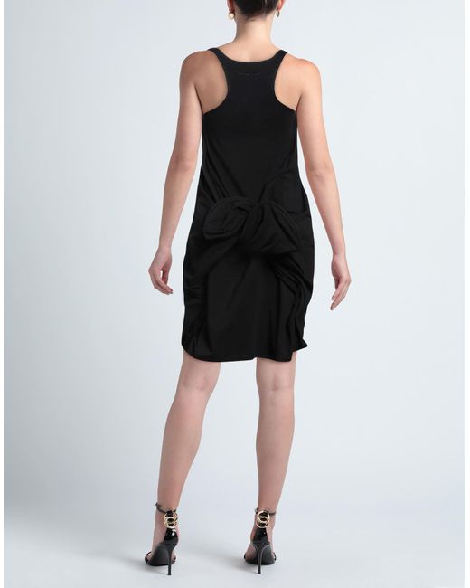 Y. Project Black Mini Dress Cotton, Elastane