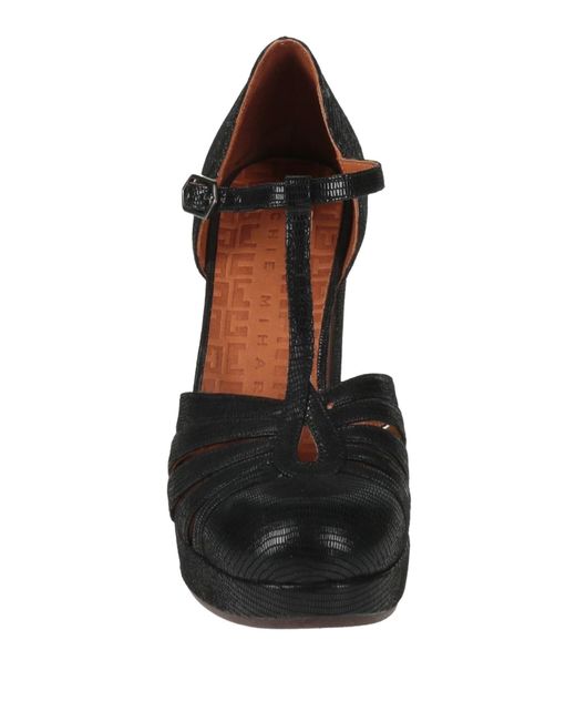 Chie Mihara Black Pumps Leather