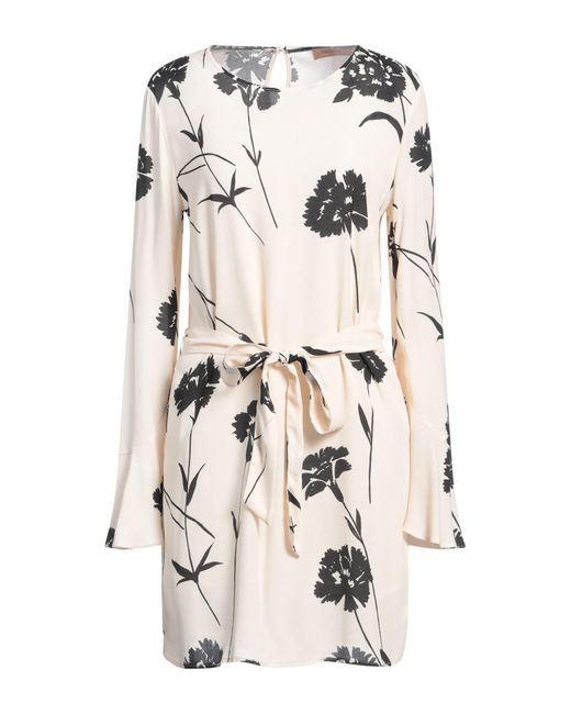 Twinset White Mini-Kleid