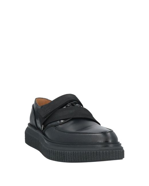Dunhill Black Lace-Up Shoes Leather for men