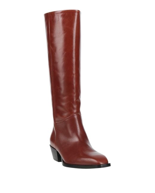 Botte Alysi en coloris Red