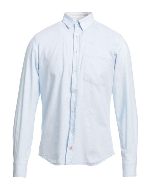 Panama Blue Sky Shirt Cotton for men