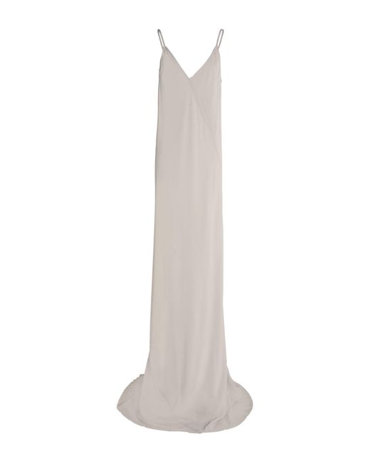 Robe longue Rick Owens en coloris White