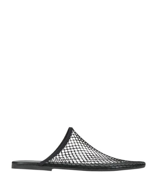 Alysi White Mules & Clogs