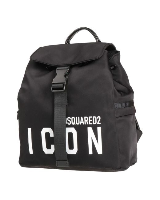 DSquared² Black Backpack