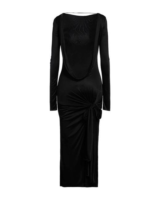 Versace Black Maxi Dress