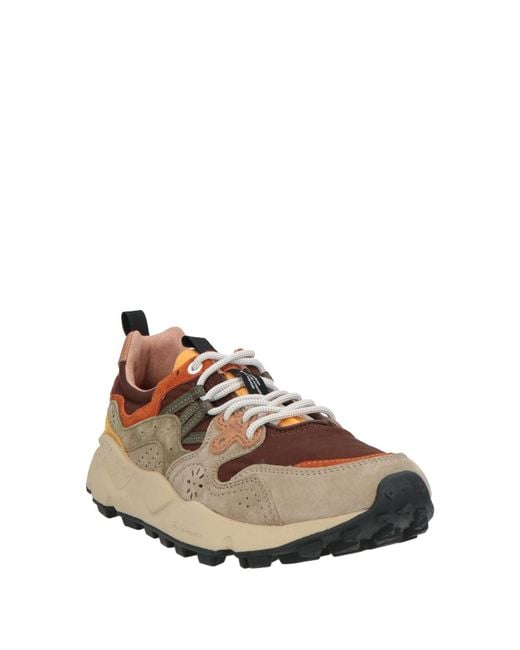 Flower Mountain Brown Trainers for men