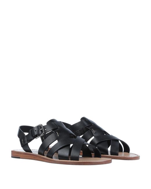 Dolce & Gabbana Black Sandals for men