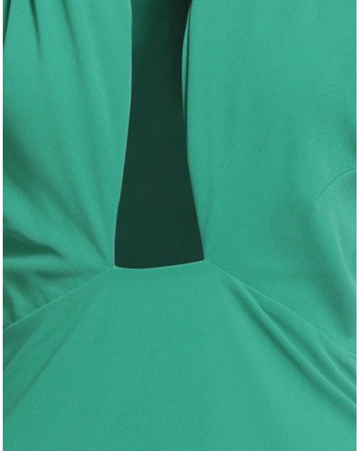 Rebel Queen Green Mini Dress Polyester