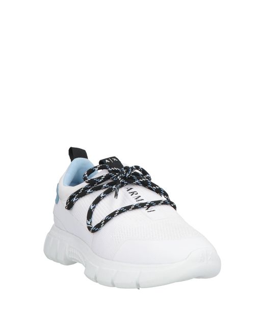 ARMANI EXCHANGE White Trainers