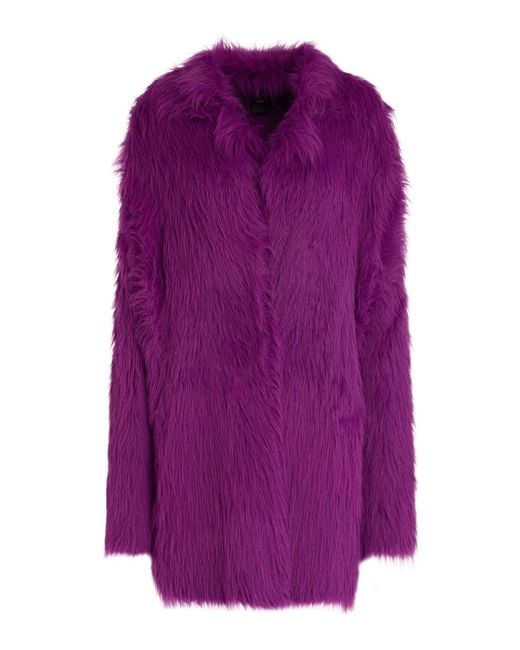 Shearling & Teddy di Pinko in Purple