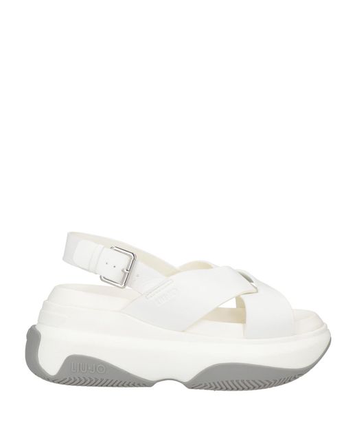 Liu Jo White Sandals