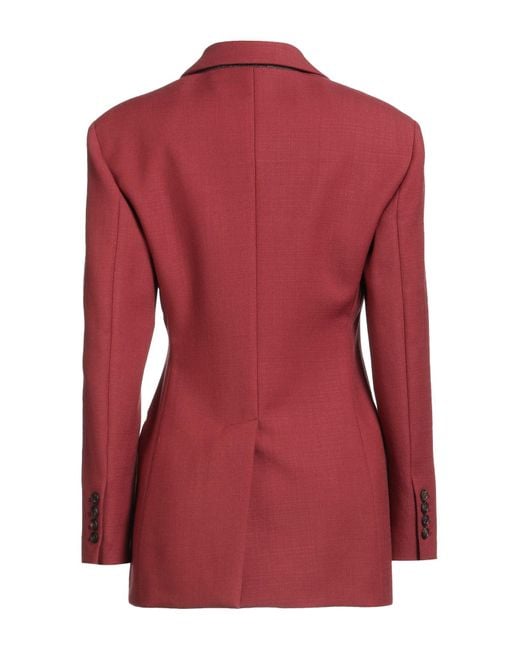 Brunello Cucinelli Red Blazers