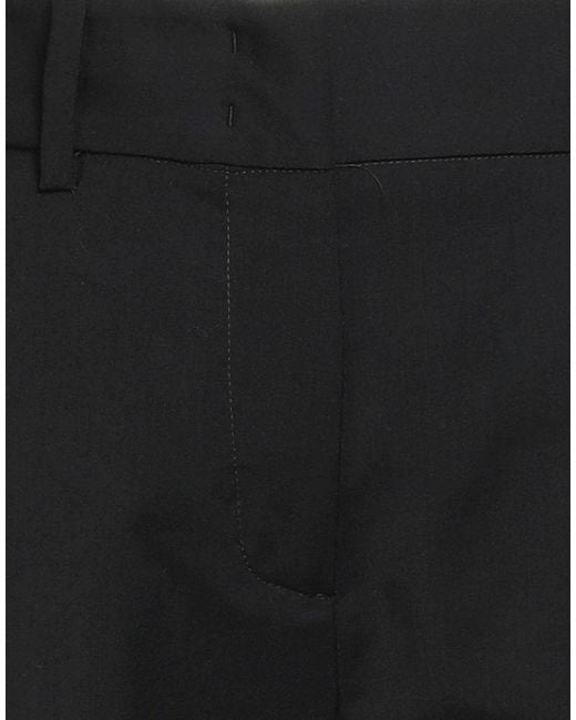 Eleventy Black Pants Wool, Polyamide, Elastane