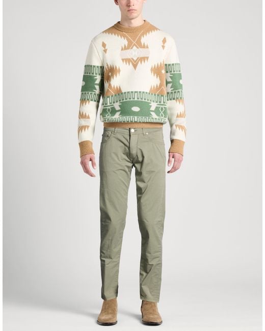 Barba Napoli Green Trouser for men