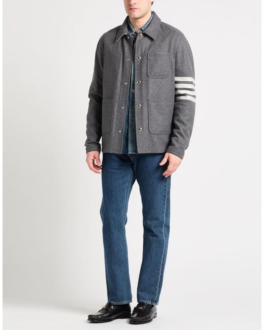 Thom Browne Gray Jacket for men