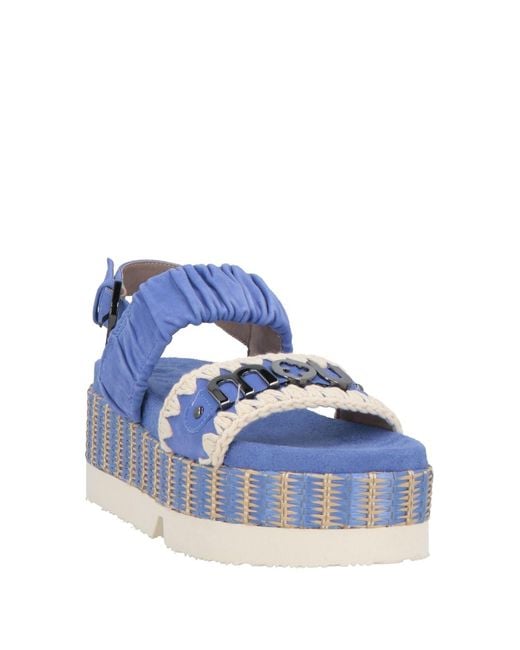 Mou Blue Sandals
