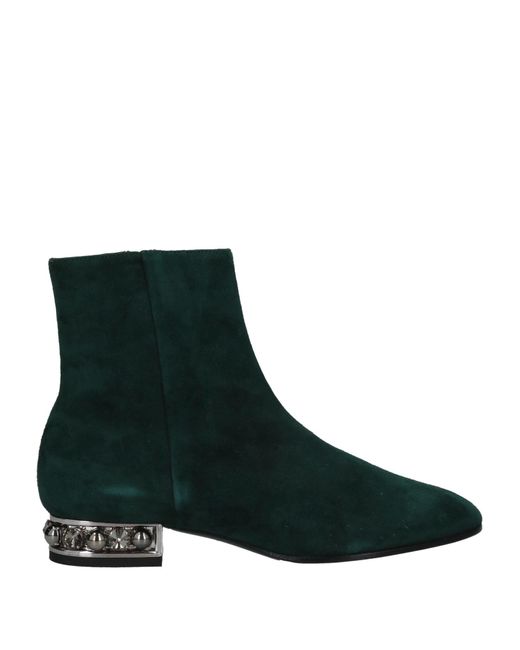 Roberto Festa Green Ankle Boots